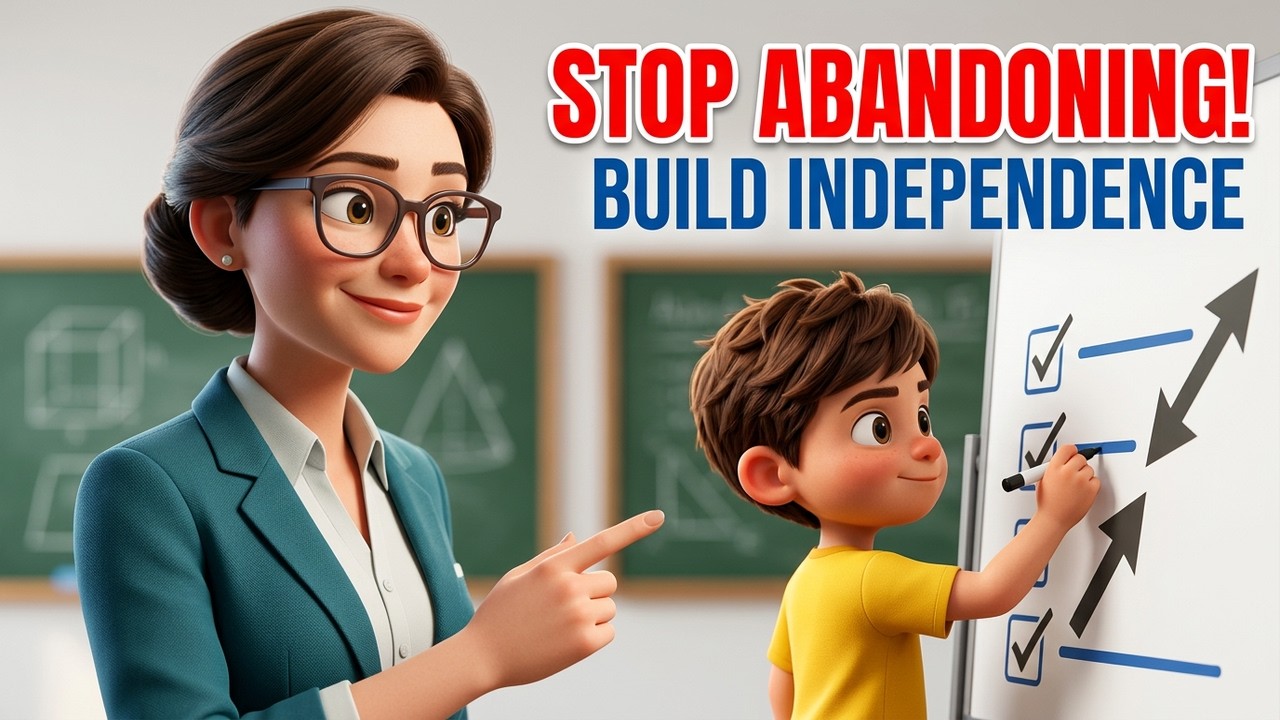 How to Build Student Independence Without Abandoning Them