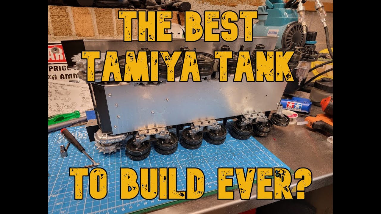 Building the new Tamiya 1/16 Full option British Centurion MK III RC tank kit #56045 Part 1