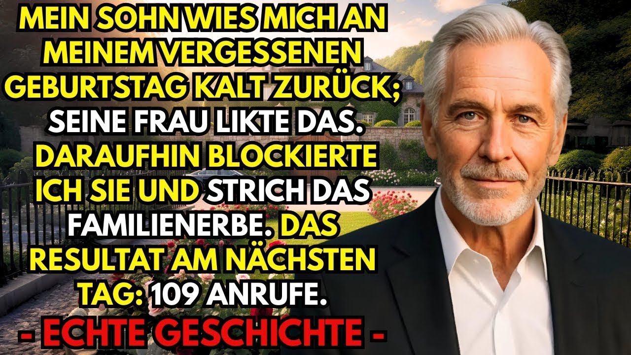 Mein Sohn schrieb mir: „Wir brauchen Abstand. Bitte melde dich nicht mehr.“ Also tat ich nur noch …