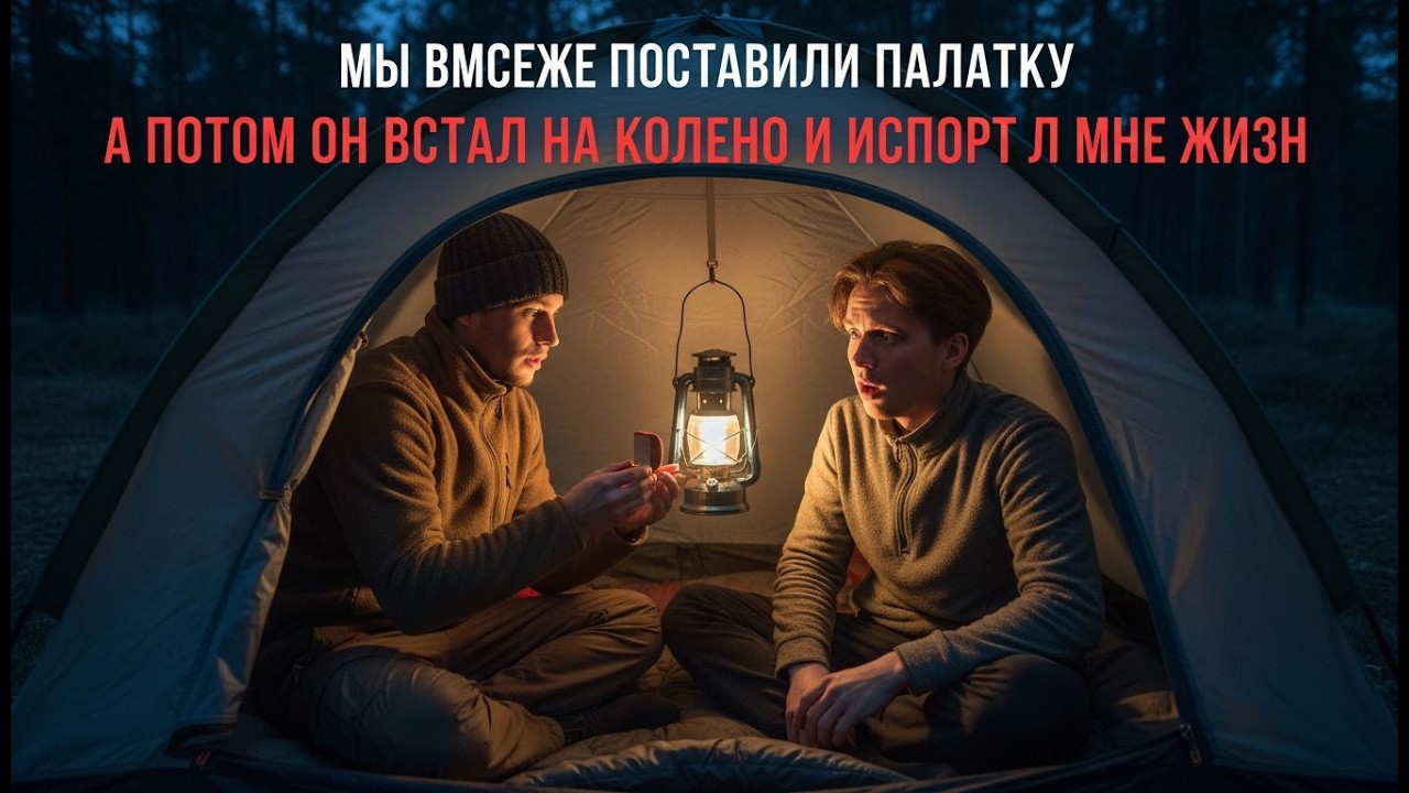 Мы поставили палатку вместе... А потом он встал на колени и разрушил мою жизнь