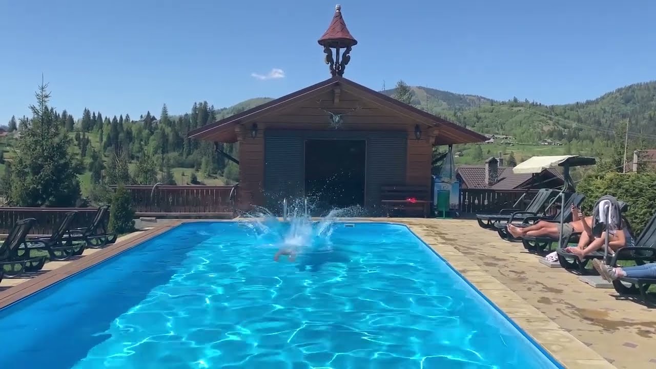ALPENHOF. Wonderful hotel with fantastic mountain views. Slavsk. Karpaty.  Готель  Альпійский двір