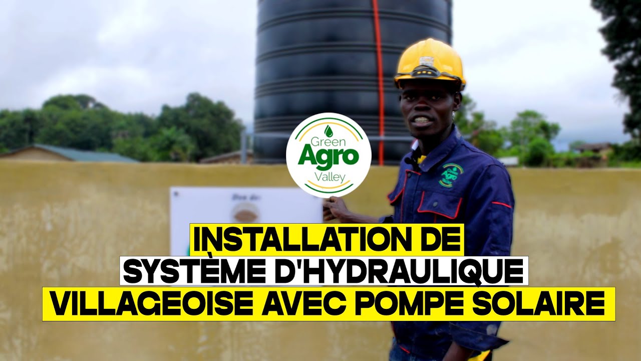 Réalisation d'un forage hydraulique villageoise à pompe solaire