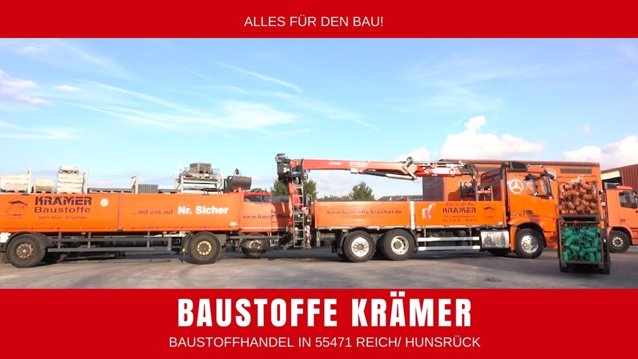 Baustoffhandel Baustoffe Kr&auml;mer im Hunsr&uuml;ck - Alles f&uuml;r den Bau!