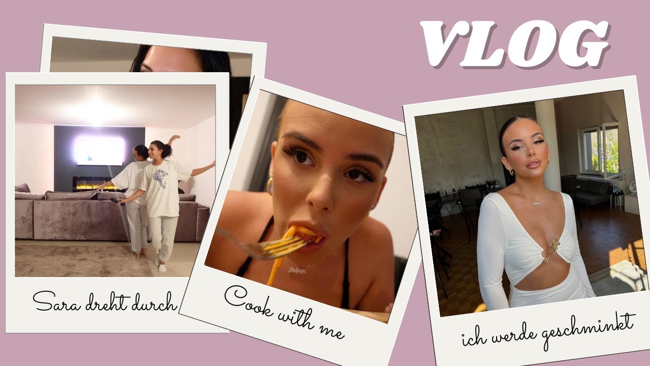 Vlog : Cook with me, Sara dreht durch.. - Jasmin Azizam