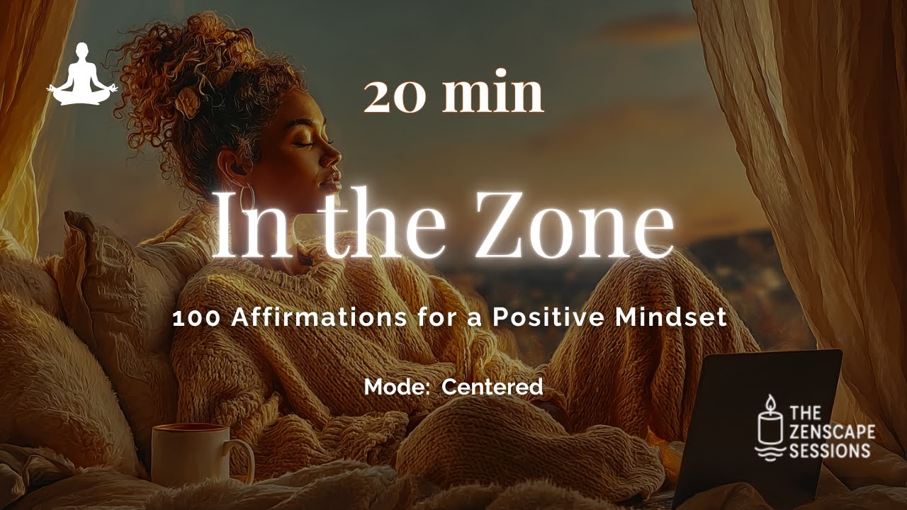 🧘🏾‍♀️ In the Zone | 100 Affirmations in 20+ Mins to Prepare for the Work Week