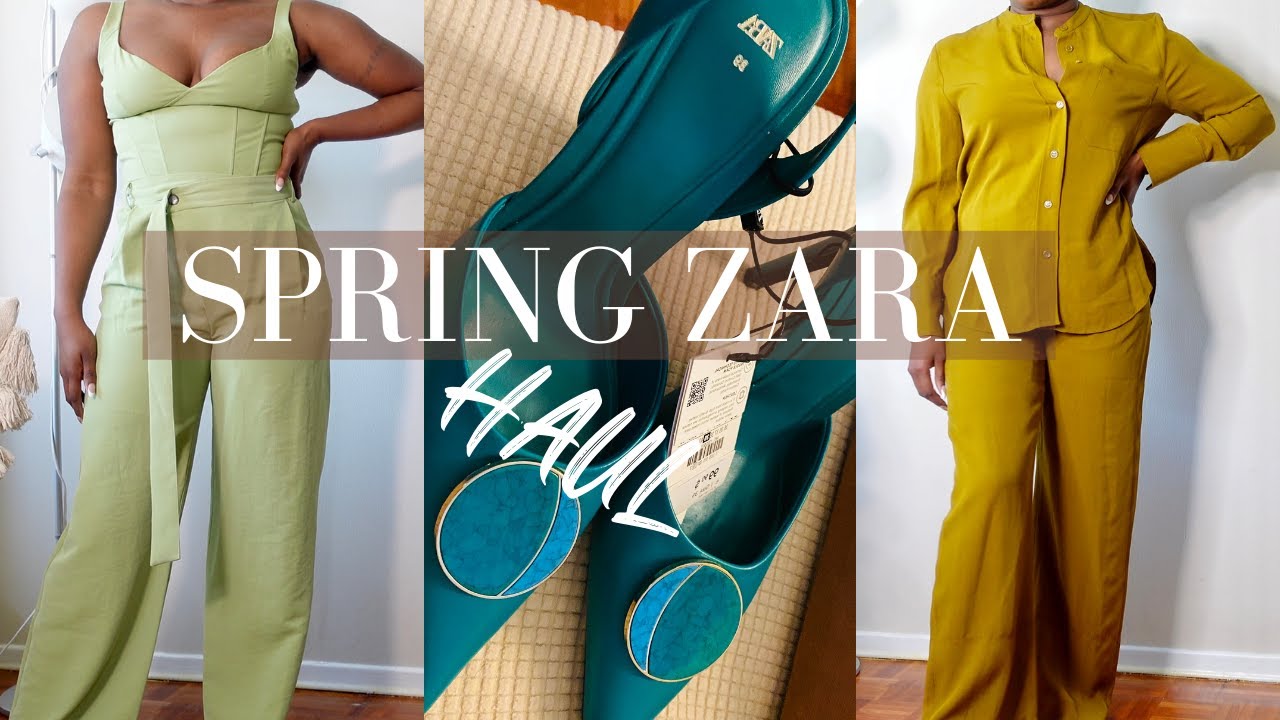 ZARA SPRING HAUL | TRY ON HAUL | SPRING SUMMER 2022 | NEW IN ZARA HAUL | SPRING 2022