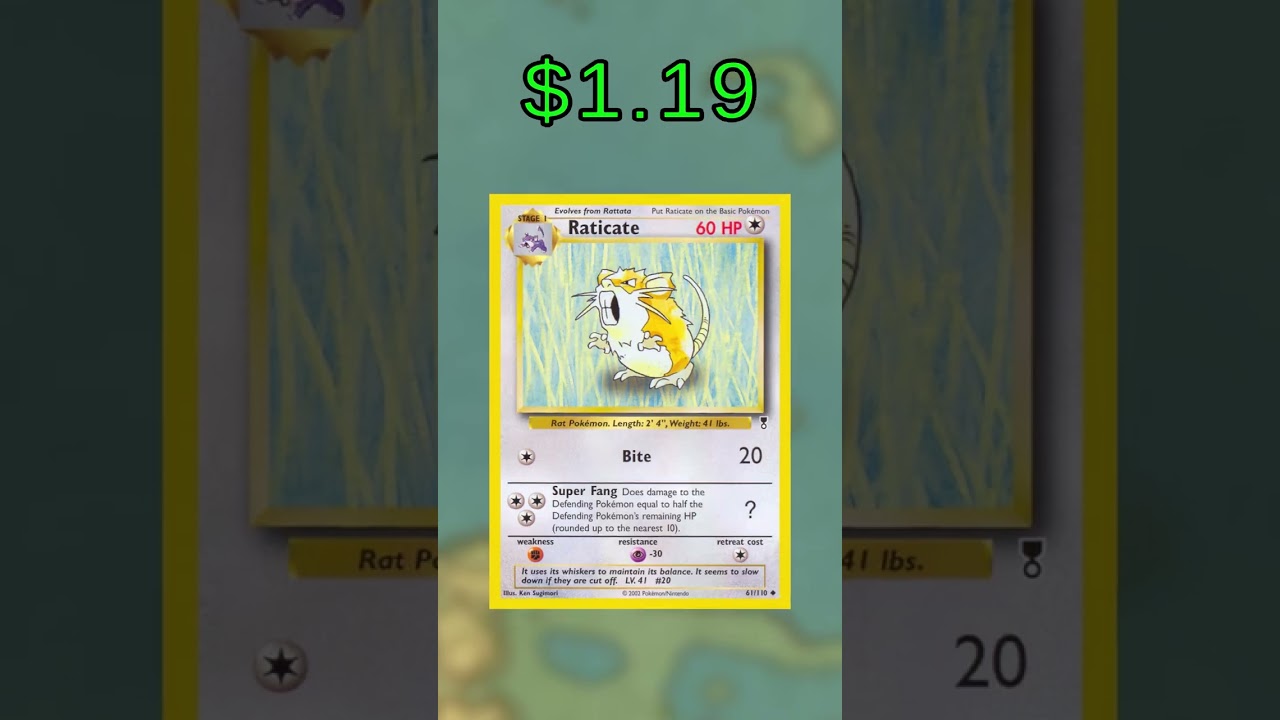 Top 22 Raticate Cards (Most Expensive) English February 2026