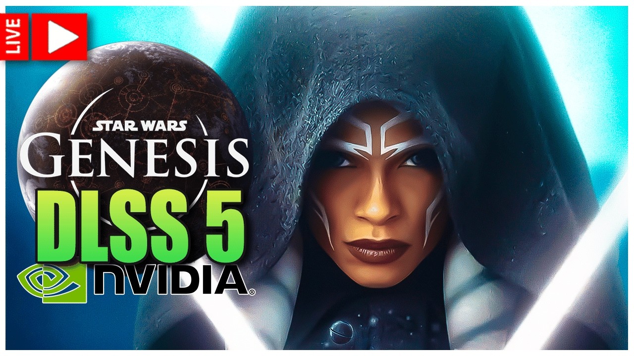STARFIELD - Star Wars Genesis AND DLSS 5! Yes Please.  LIVE #starfield