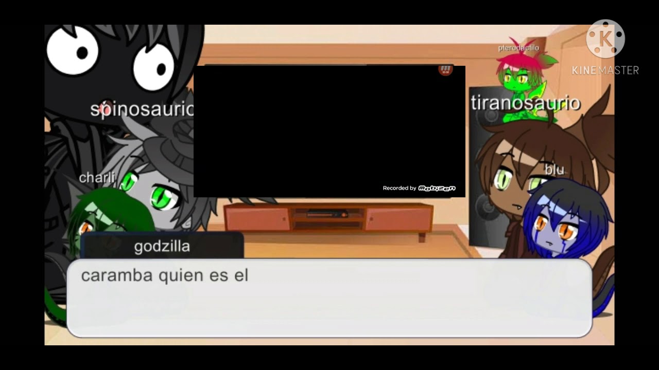 Reaccion de los heroes - (Godzilla vs Kong - trailer) gacha club
