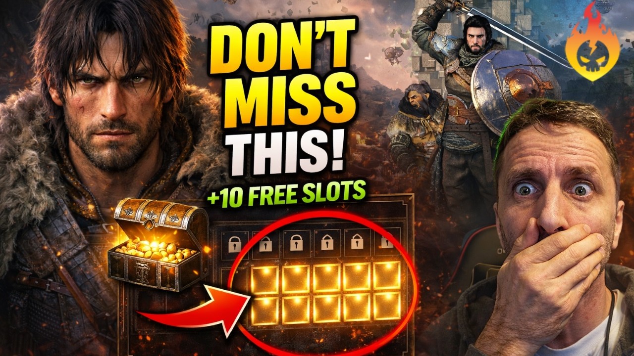 Crimson Desert - FREE 10 slots Inventory expansion!