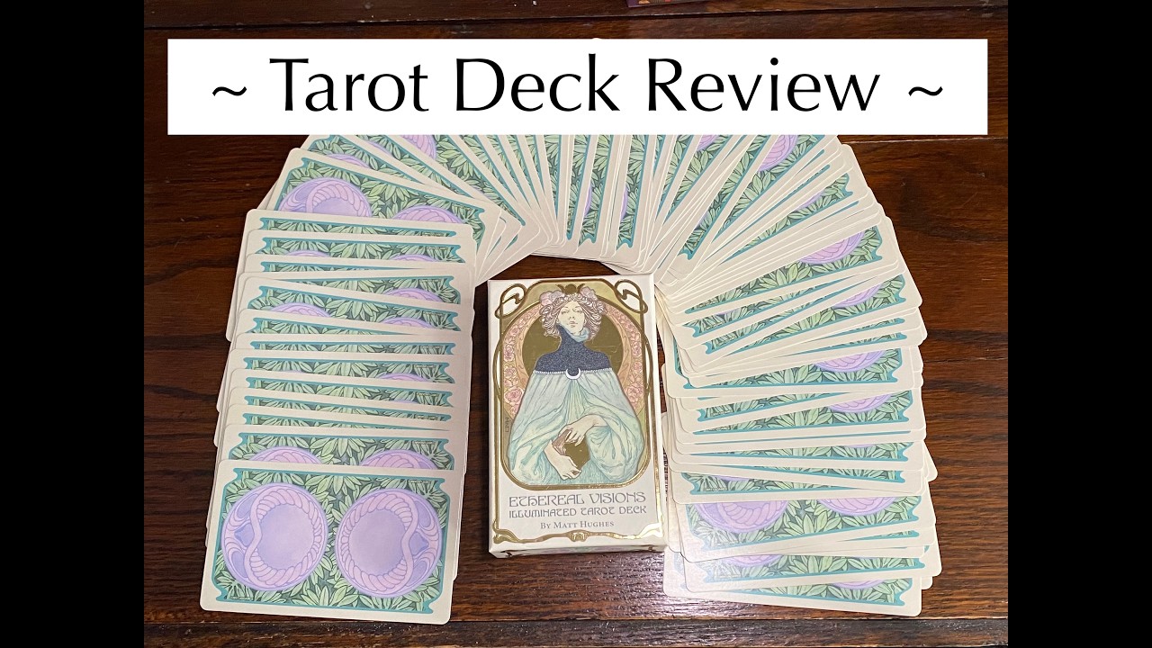 Tarot Deck Review - Ethereal Visions Illuminated Tarot Deck - ASMR talking - Love Laura Tarot