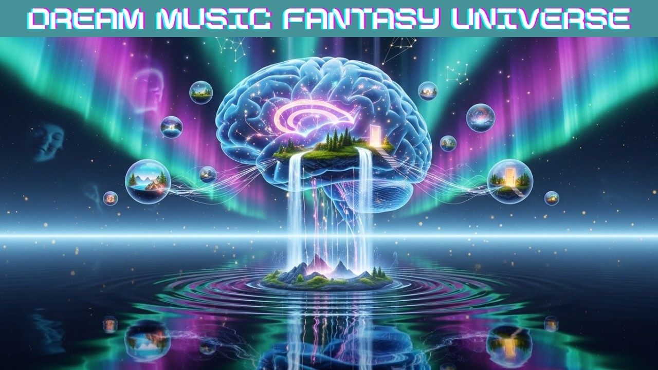 dream music sleep #blackscreensleep  #fantasy universe #rem #deepsleep