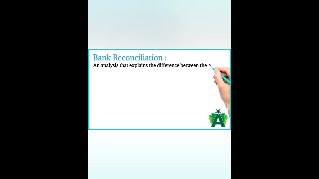 Bank Reconciliation #shortvideo #youtubeshorts