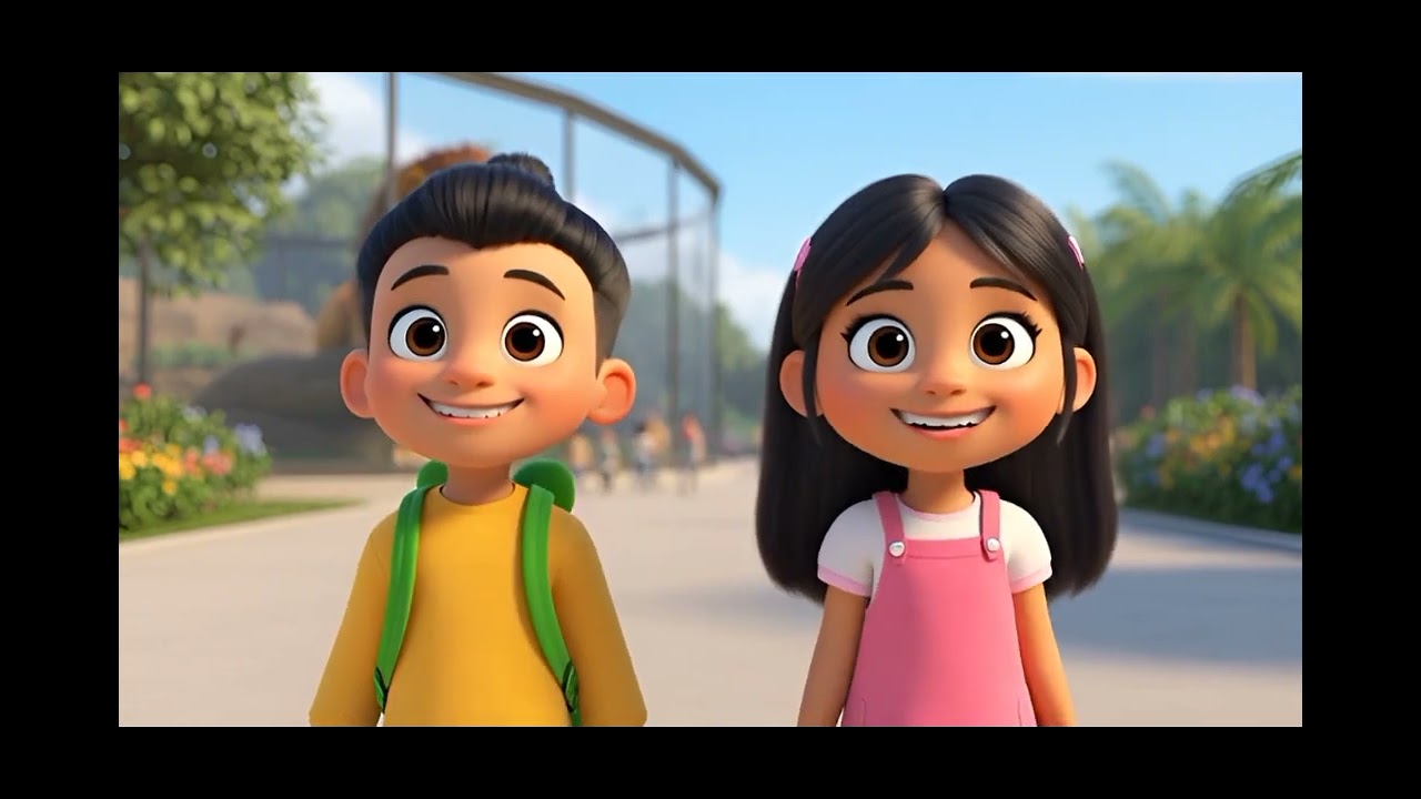 Dek Azmy Dan Mbak Sasa Berlibur Di Kebun Binatang