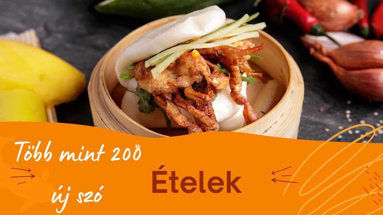 Angol Szavak Nyelvvizsgára - Ételek - 3000 Leggyakoribb Angol Szó