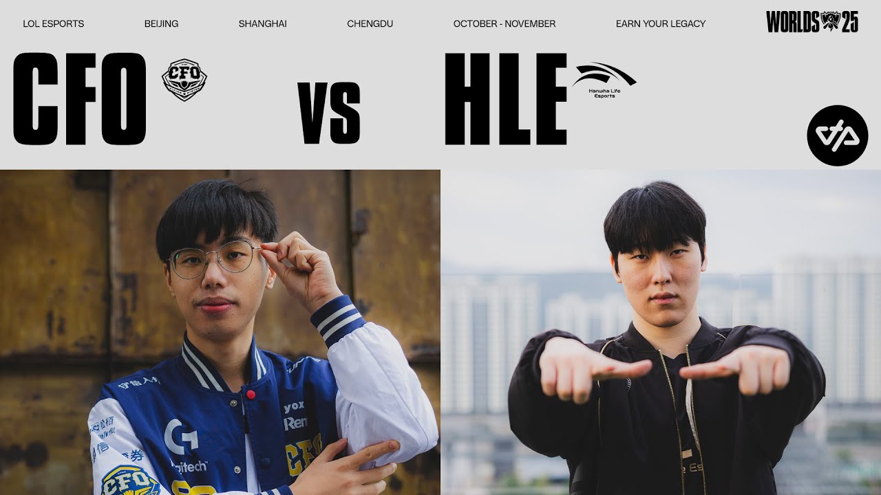 CFO vs HLE, LE CHOC DES RÉGIONS (WORLDS 2025)