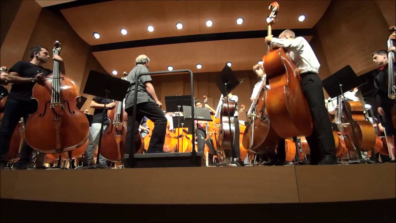 UNT 2016 Bass Workshop, 76 bassists with Tom Knific
