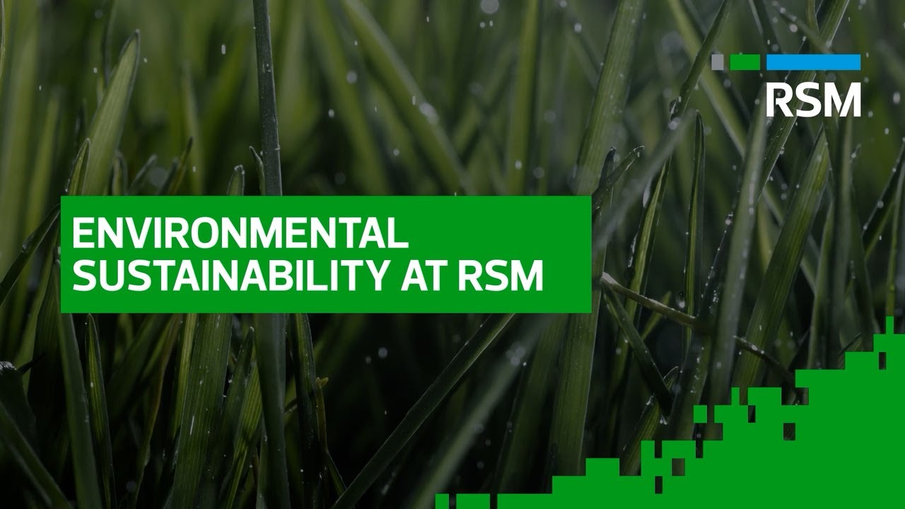 Environmental sustainability at RSM