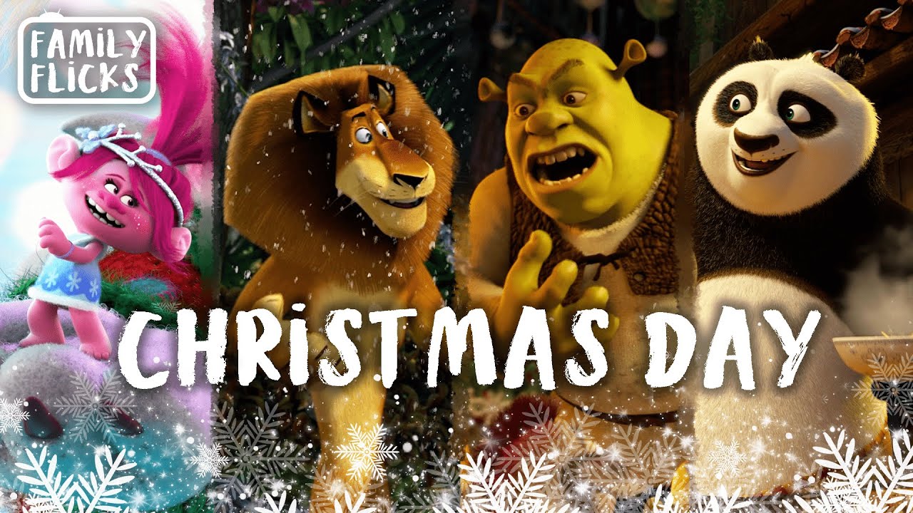 How Your Favourite Animated Characters Celebrated Christmas | Family Flicks