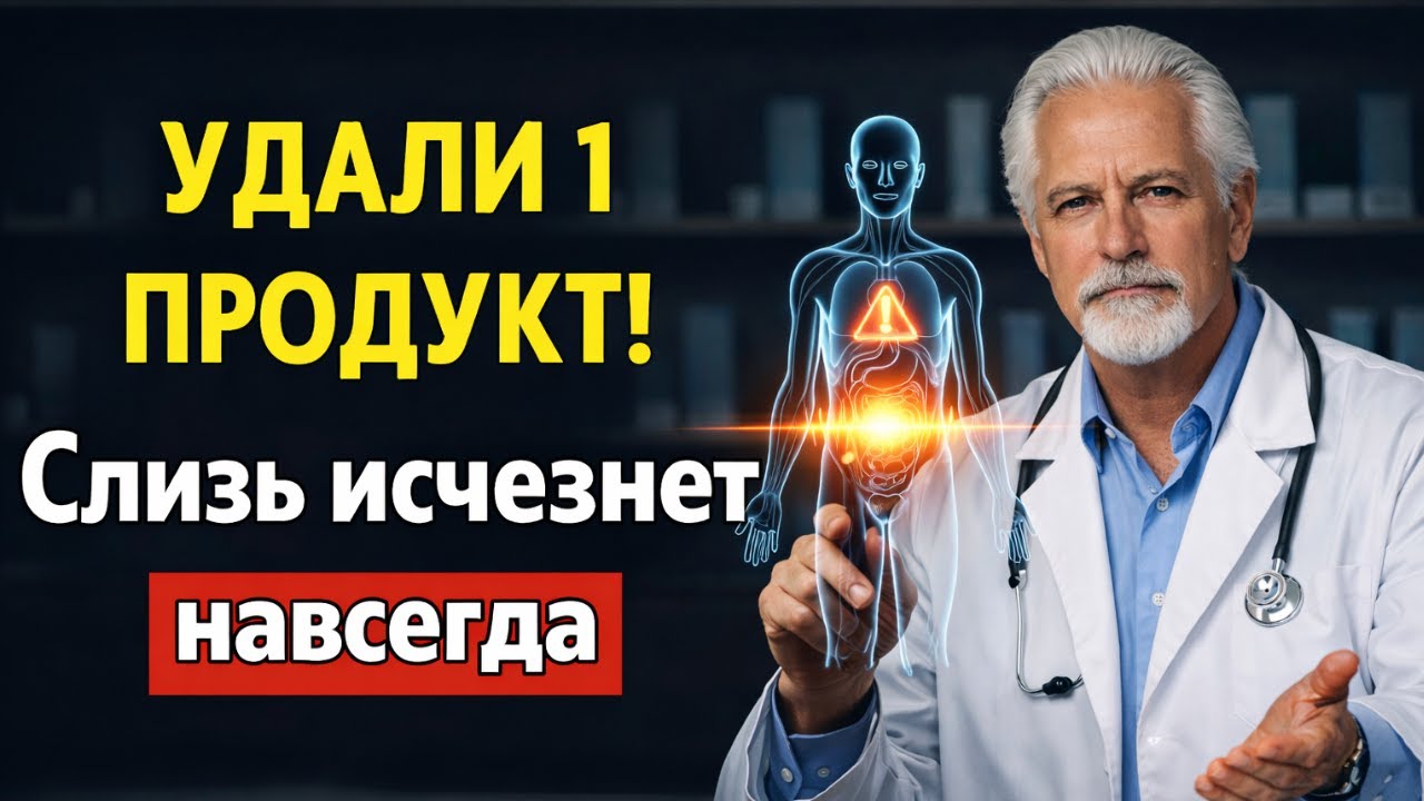 Слизь исчезнет навсегда! Удивительная причина, по которой она не проходит, кроется ИМЕННО В ЭТОМ