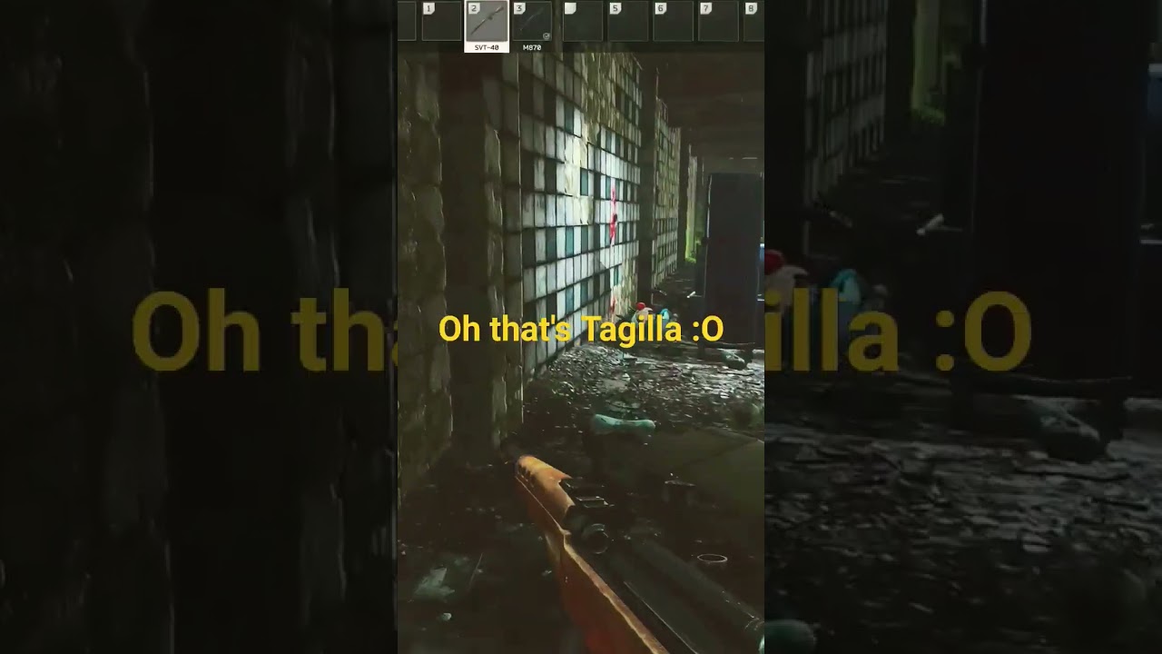 Tagilla jump scare!       #escapefromtarkov #gaming #eft #factory