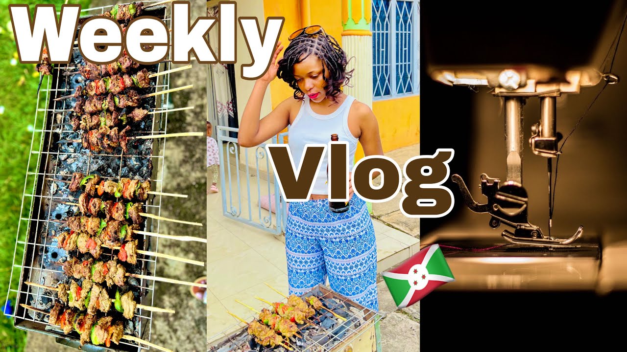 Weekly vlog 🇧🇮 : ingo ndabigishe uko bavanga ibirungo vy’inyama yokwotsa 🥩 + akazi nkora 🧵🪡 + more