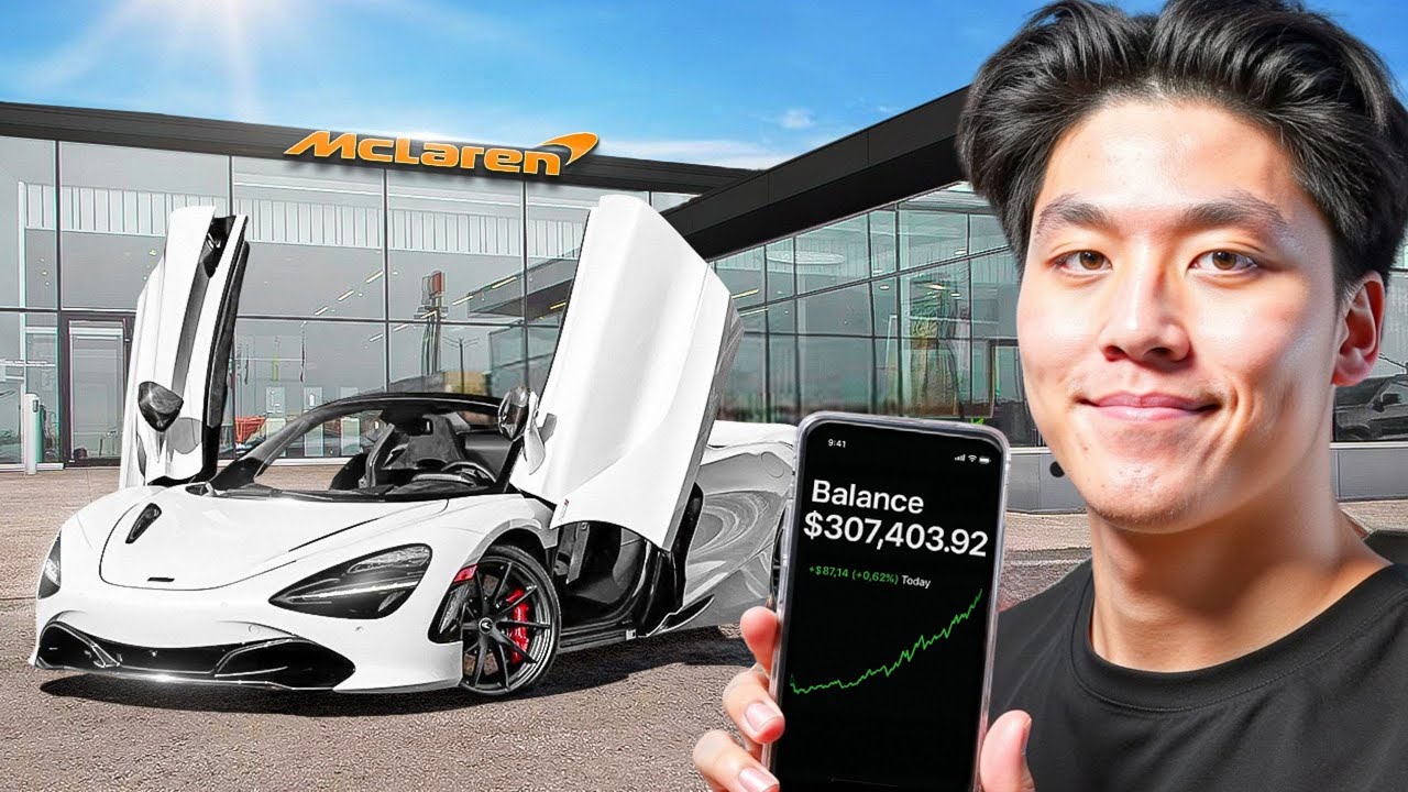 I Bought My $300,000 Dream Car Day Trading (McLaren 720s)