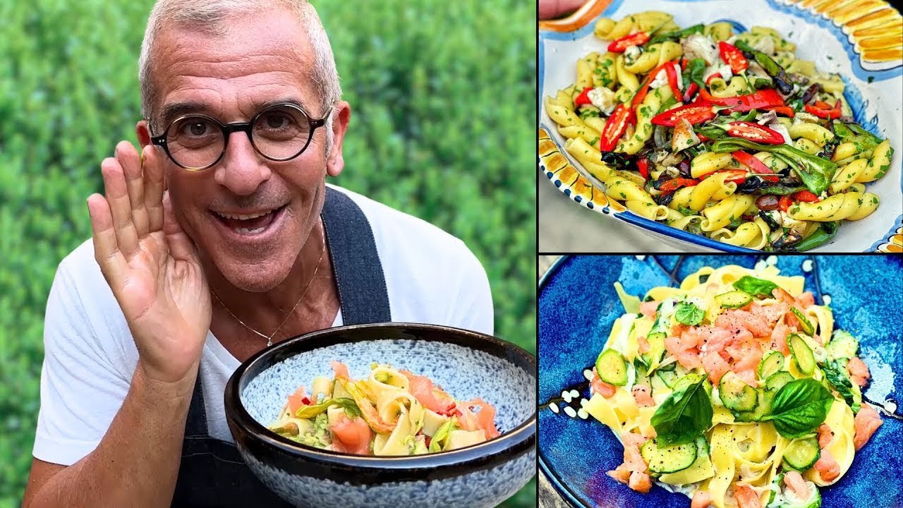 PASTA FREDDA: 3 RICETTE FACILI VELOCI e SFIZIOSE - Selezionate per Voi da Chef Max Mariola