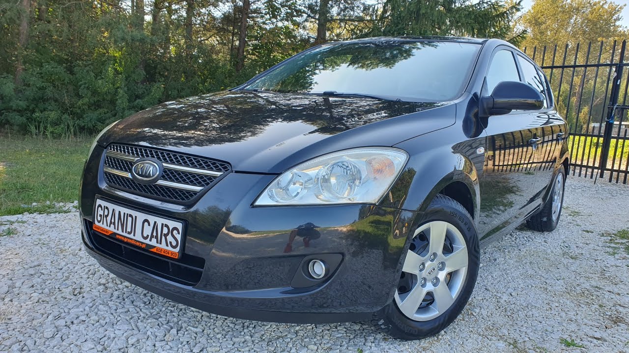 KIA Cee'd 2007 1.6 16v 122KM Optimum Prezentacja Samochodu Ceed
