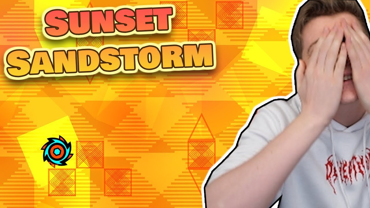 Я обожаю этот уровень &mdash; &laquo;Песчаная буря на закате&raquo; 100% | Geometry Dash