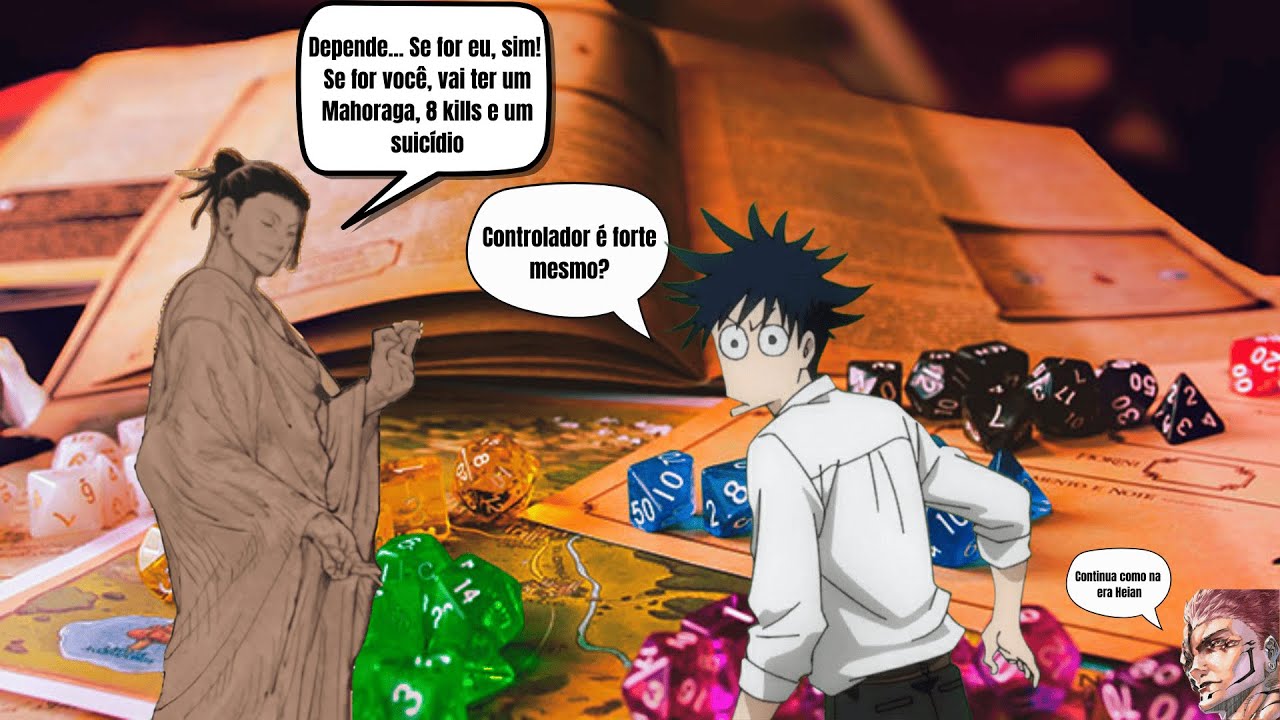 Controlador é tão forte assim… ou só falácia do Subuxa? 👀🧠 #rpg #jujutsukaisen #F&M #explicação