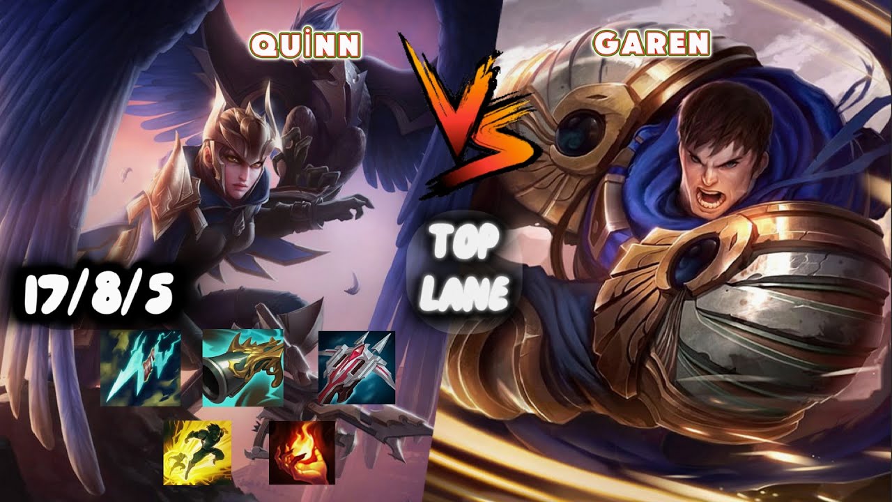 QUİNN TEK TAŞIYOR! | Quinn Vs Garen | Top Lane Quinn