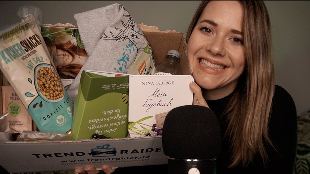 ASMR Diese natürliche POWER lässt dich Einschlafen 💤 Flüsterunboxing in German/Deutsch
