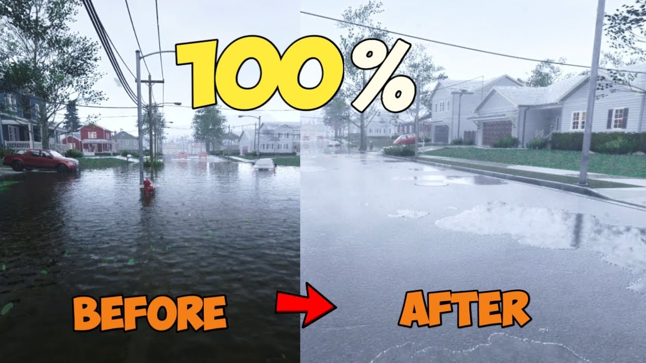 Aku Mengatasi 100% Banjir di DrainSim