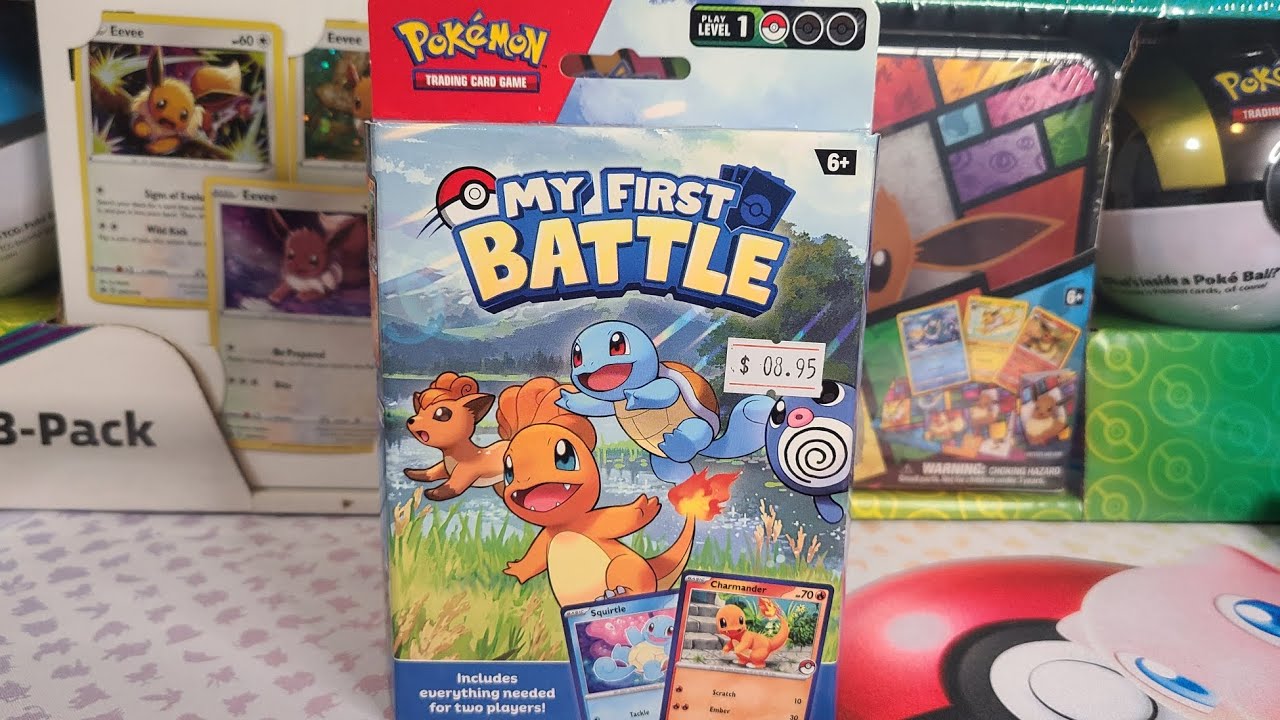 My First Battle (Charmander & Squirtle) Unboxing