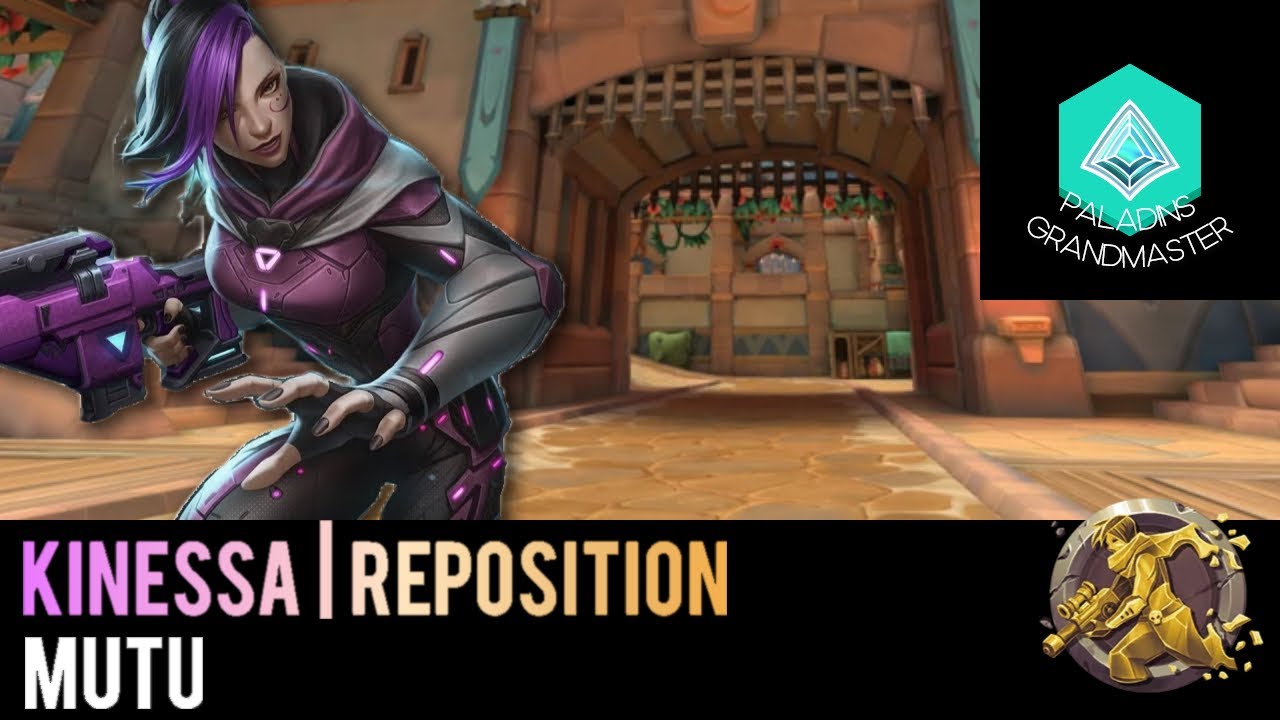 Paladins Grandmaster | Mutu Kinessa going Flank (Mutu)