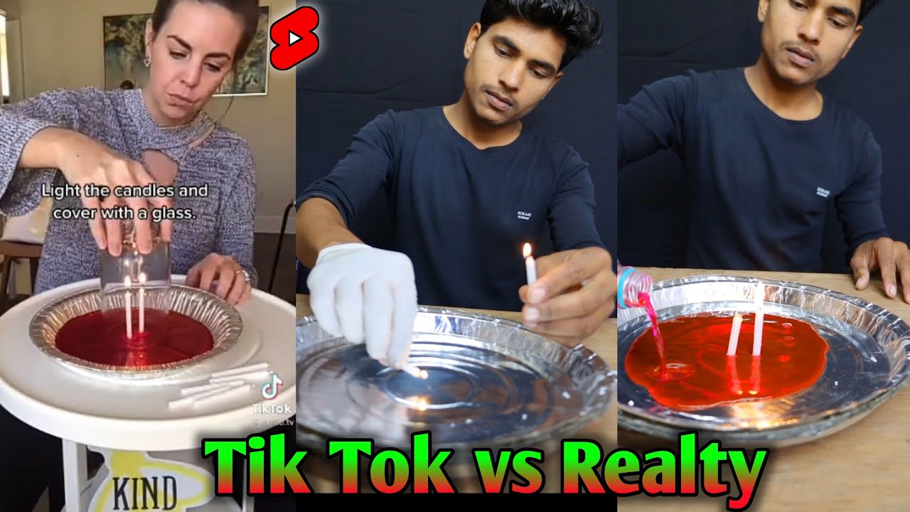 Tik Tok Vs Reality &ndash; The Experiment Video &mdash; #shorts