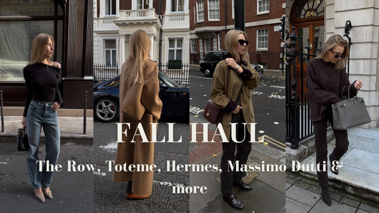 FALL HAUL | The Row, Toteme, Hermes, Massimo Dutti & more