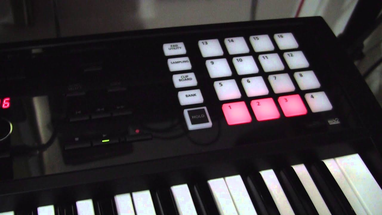 FA-06 workstation - recording audio