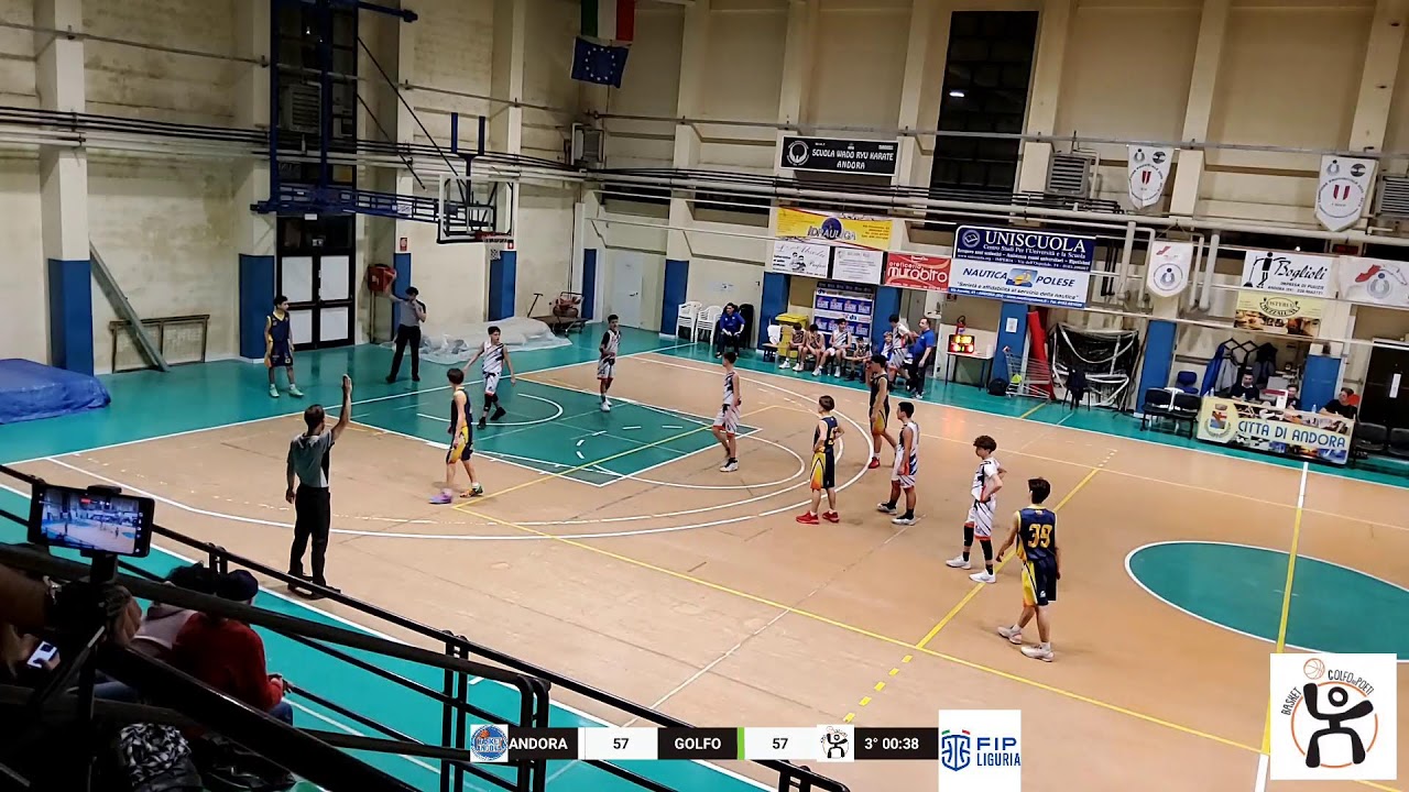 U-15 GOLD LIGURIA 4°RITORNO 
ANDORA  VS GOLFO