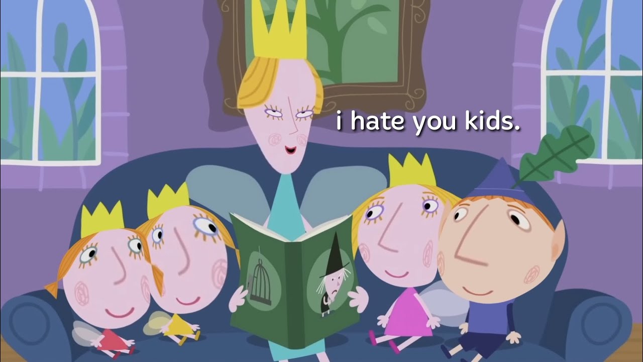 i edited three more episodes of ben and holly's little kingdom because i was bored 🧚🏼‍♀️