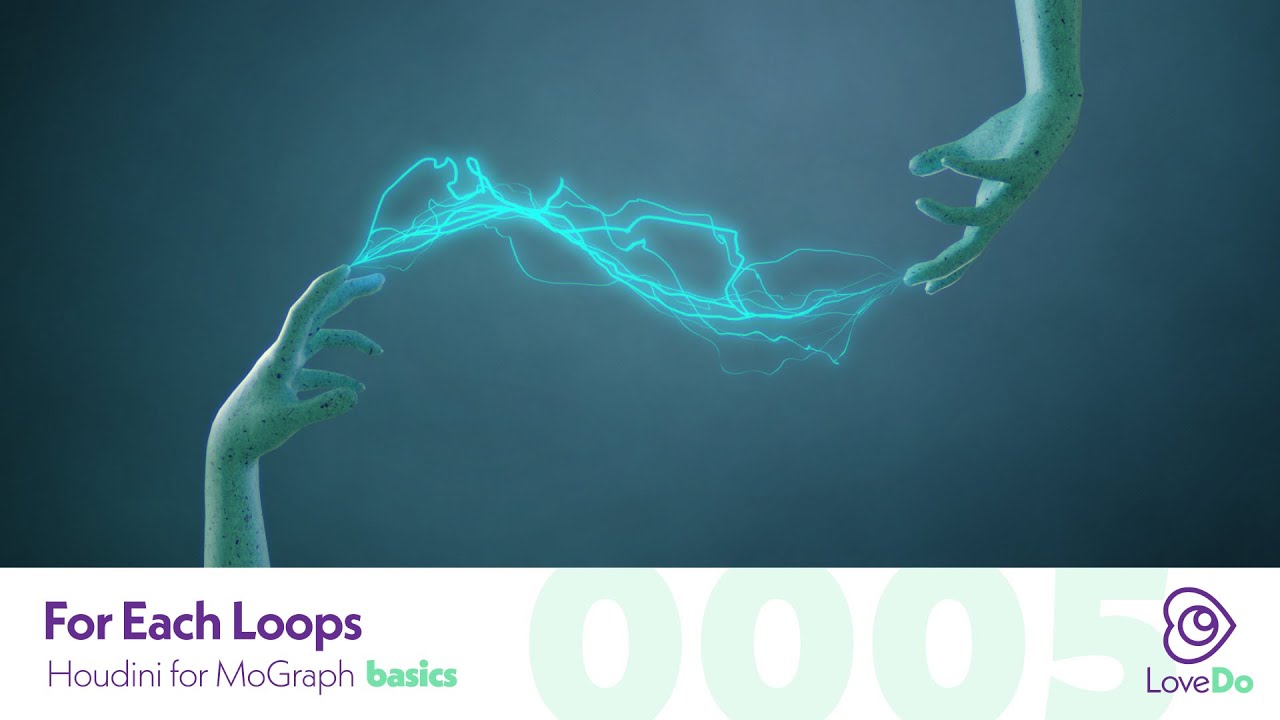 For Each Loops - Houdini For MoGraph Ep0005