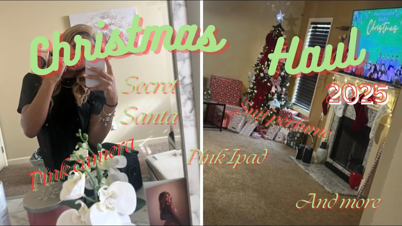 My 2025 Christmas HAUL🎀🎄| Ipad, Camera, Perfume, etc!! 🛍️