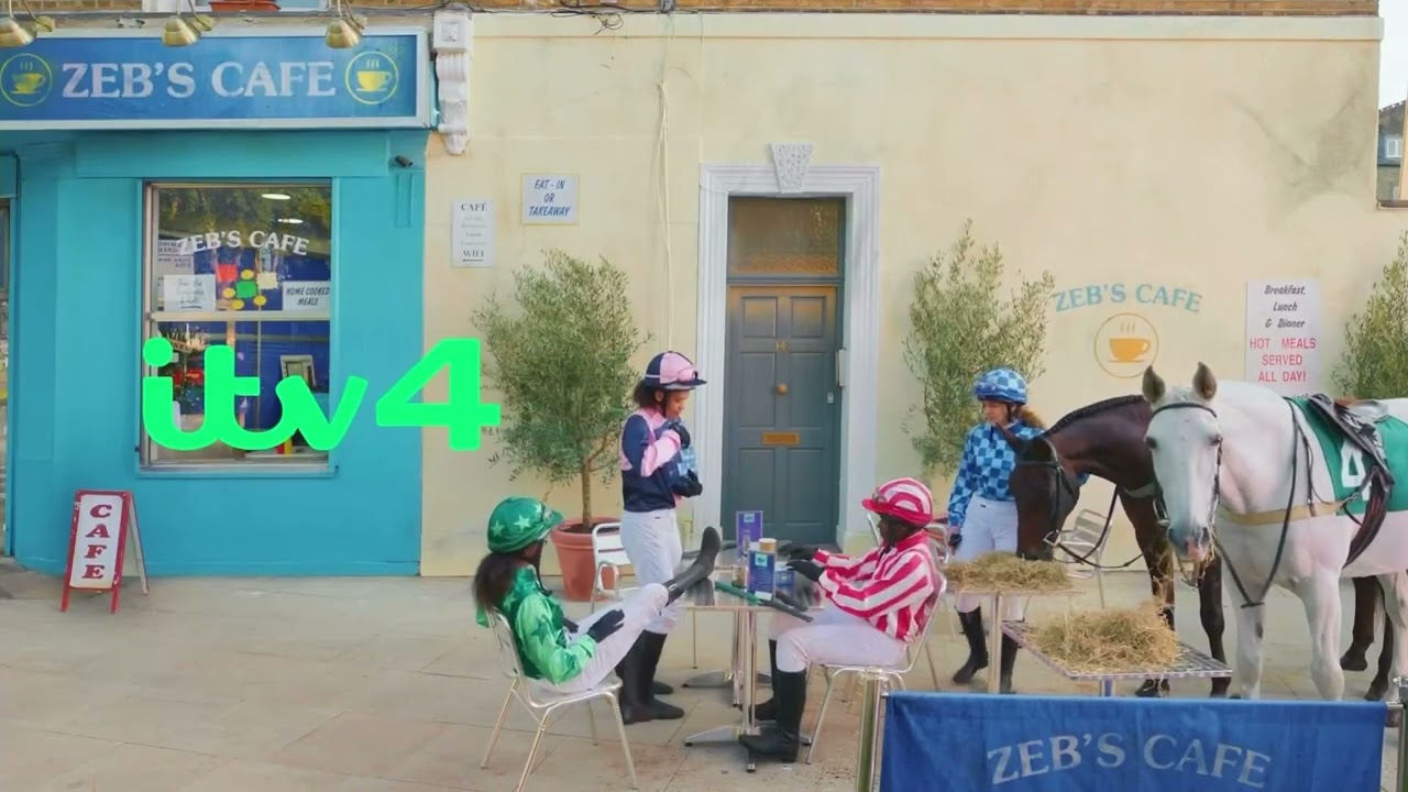 ITV4 - Ident - Café (Jockeys)