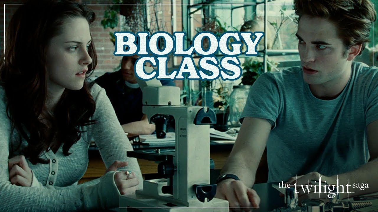 Biology Class Partners | Full Scene | The Twilight Saga