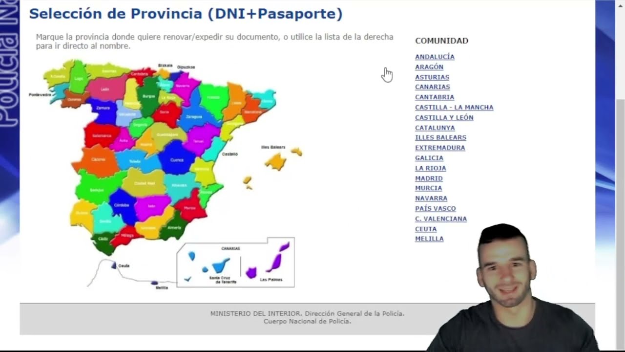 Cómo Pedir Cita Previa para Obtener o Renovar el DNI-e y el Pasaporte juntos ✅ España ❤