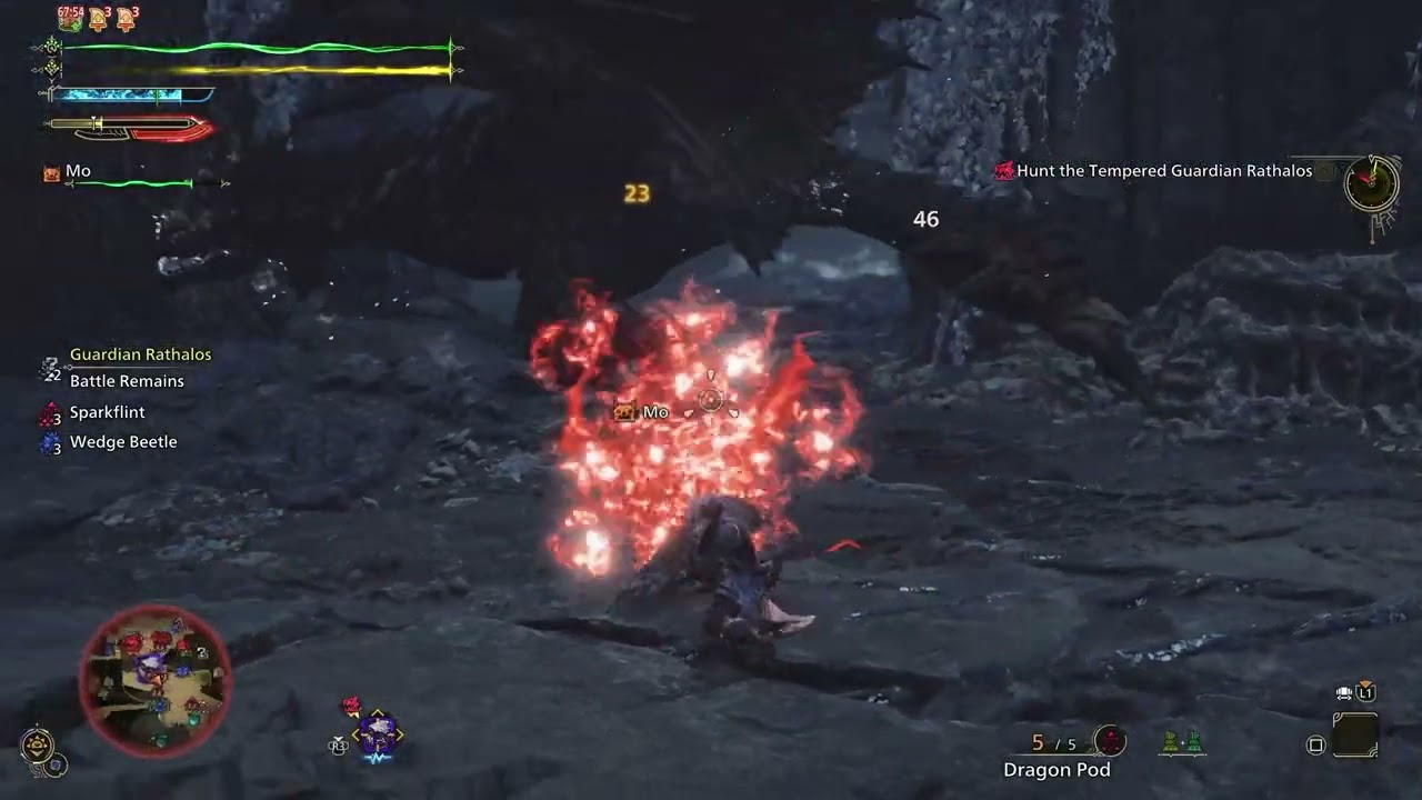 Hunt of the Day 2/18/26 Guardian Rathalos VS  Switch Axe