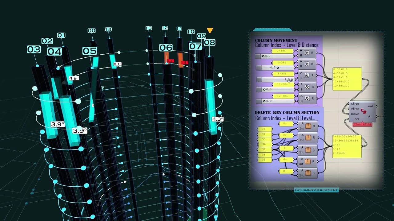 (English Narration)Series：A digital design work record of a high-rise building project
