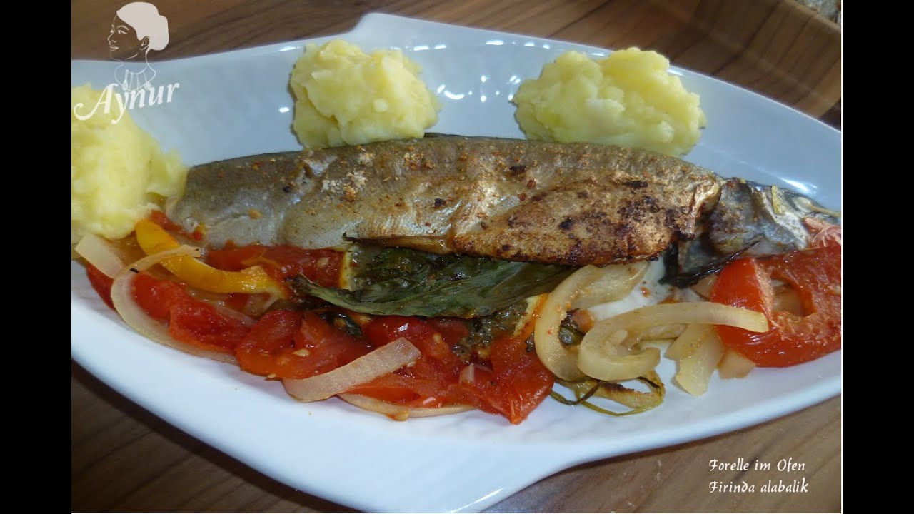 Forelle im Ofen-Leichte Rezepte-Firinda Alabalik-Meinerezepte