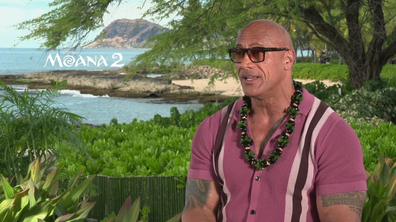 Dwayne Johnson talks cultural themes in 'Moana 2'